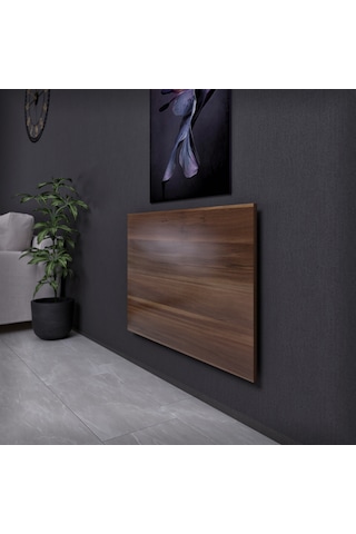 Duvara Monte Katlanır Masa 90x60 Cm Açılır Kapanır Yemek Ve Çalışma Masası Koyu Ceviz