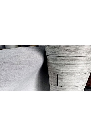 Parke Desen Zemin Muşambası Keçeli Gri Renk Kaliteli Mineflo Pvc Zemin Kaplama Gri