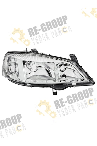 Opel Astra G Ön Far Camı 1998-2004 -sağ- 1216156c