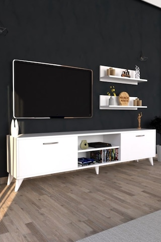 Moonlife Zümrüt Tv Ünitesi  Beyaz