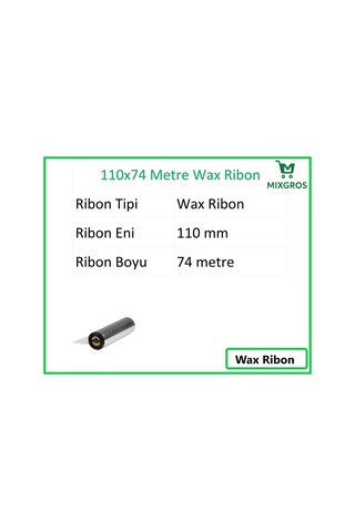 110x74 Metre Wax Ribon 1 Adet