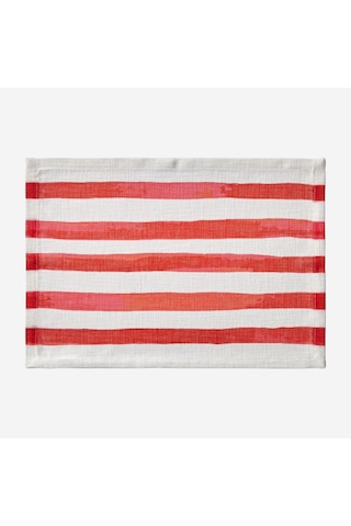 Kırmızı Polyester Amerikan Servisi 35x50 Cm