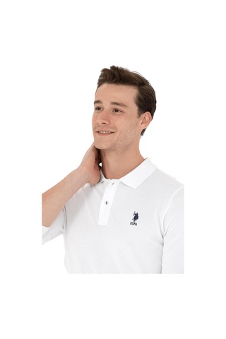U.S. Polo Assn. Erkek Basic Sweatshirt 50269404 Beyaz