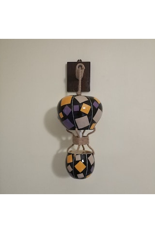 Dekoratif Led Işıklı Su Kabağı Duvar Aplik Lamba (445473079)