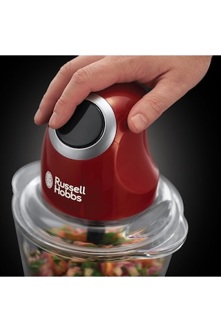 Russell Hobbs Mını Chopper 24660-56 Mini Doğrayıcı Kırmızı