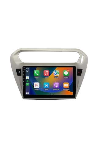 Peugeot 301 Android Multimedya Sistemi Gri 2012-2024 Clarion 4/64