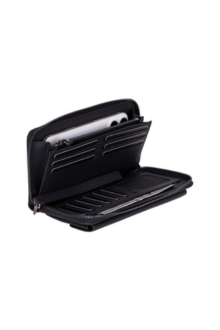 Aristo Leather Wallet Siyah
