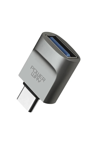 Powerway Type-c To Usb-a 3.0 Dişi Otg Çevirici Adaptör - 168559