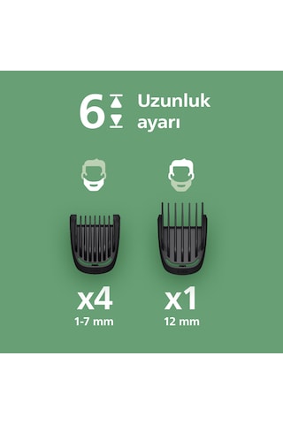 Philips MG3920/15 Erkek Bakim Seti 7'si 1 Arada Saç & Sakal Sekillendirici