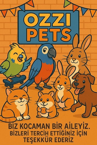 Ozzipetshop Konforlu Tavşan Tasması - Yumuşak Kayışlı Ve Ayarlanabilir Boyutlu Çok Renkli