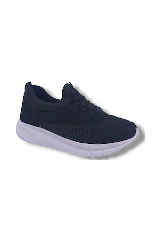 Zerhan Parley 940 Kadın Siyah File Günlük Kullanım Çorap Model Spor Ayakkabı 05664 Siyah