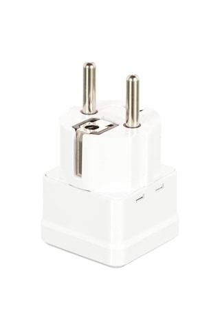 Orret Home Evrensel Adaptör Seyahat Fişi Beyaz Ab Normu - 250v Ac 10 16a İngiliz Ve Amerikan Fiş Dönüştürücü Priz Adaptör