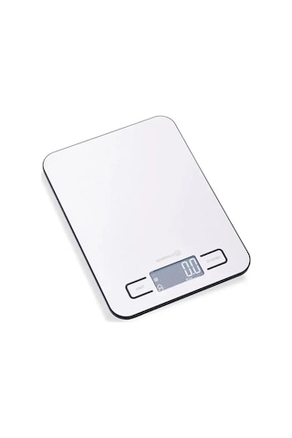 Korkmaz A554-02 Silvera Mutfak Terazisi Beyaz