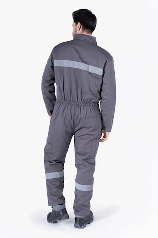 Kapitoneli Dik Yakalı Tulum