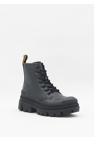 Caterpillar Hardwear Hi Kadın Siyah Deri Bot-23015 Siyah