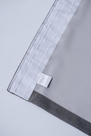 Terra 140x270 Cm 2 Adet Blackout Fon Perde Gri
