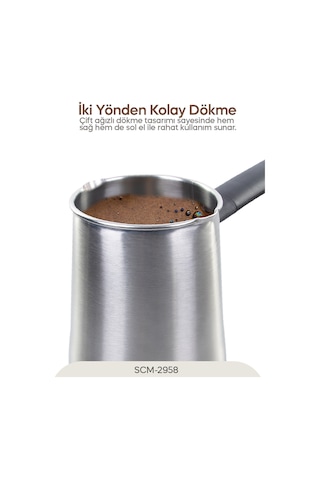 Scm-2958 Elektrikli Cezve - Inox