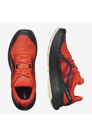 Salomon 475254 Ultra Flow Cherry Tomato/black/almond Milk Erkek Outdoor Ayakkabı Kırmızı