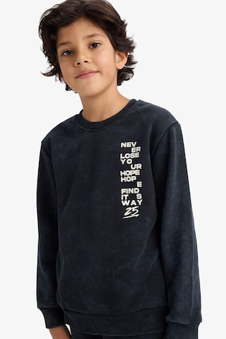 Defacto 2li Takım Baskılı Sweatshirt Eşofman Altı Erkek Çocuk G4968a825wnar202 Antrasit-ar202
