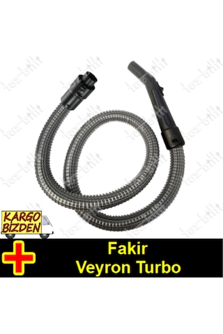 Fakir Veyron Turbo Çelik Telli Süpürge Hortumu