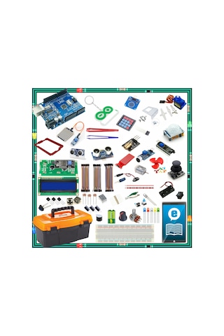 Arduino Başlangıç Seti Uno R3 Büyük 93 Parça 312 Adet