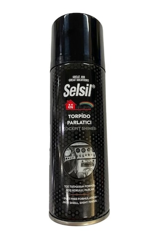 Selsil Torpido Parlatıcı Sprey 200 Ml Selsil Torpido Parlatıcı Sprey 200 Ml
