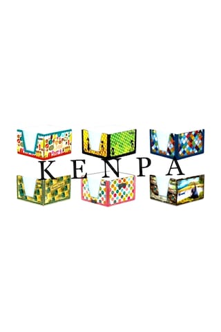 Küp Blok Karton Kutulu 8X8 Cm Beyaz