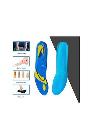 Gel Comfort GC13 Yumuşak Jel, Rahat, Konfor, Sneaker Ayakkabı Tabanlık