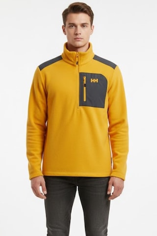 Helly Hansen Erkek Block Polar Sweatshirt Sarı