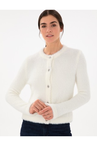 Pierre Cardin Kadın Ekru Hırka Triko 50296579-vr019 Ekru