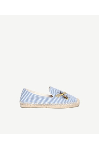 Yargıcı Arı Nakış İşlemeli Espadril 26ykay4031x 021 Mavi