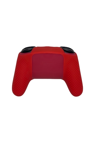 Switch Pro Controller Joystick Silikon Koruyucu Kılıf Kırmızı