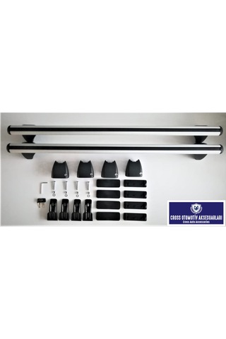 Universal Araç Üzeri Taşıma Barı Oluksuz Ara Atkı