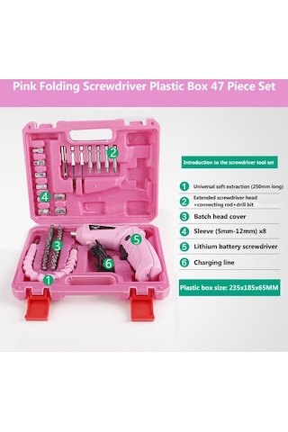 Tcherchi LY22219 Elektrikli Şarj Edilebilir Akülü Tornavida