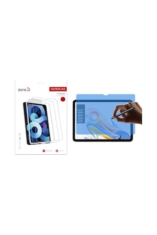 Psr Aksesuar Apple İpad Uyumlu Air 13 2025 M3 Zore Paper-like Ekran Koruyucu Kağıt Hissi, Yüksek Kaliteli Hd Görüntü, Kaymaz Yüzey, Ultra İnce Tasarım