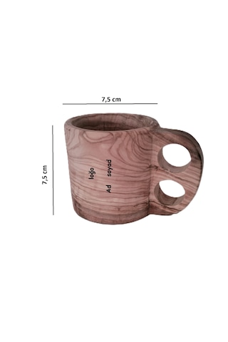 İsme Özel Tasarımlı Zeytin Kuksa Ahşap