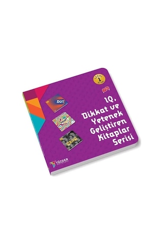 5+ Yaş 9'lu Set (level1-level2-level3) iq. Dikkat Seti