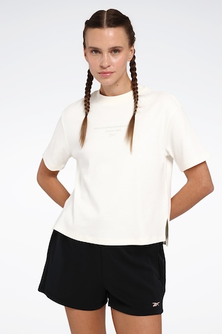 Reebok Sera Tee Ekru Kadın Kısa Kol T-shirt Bej