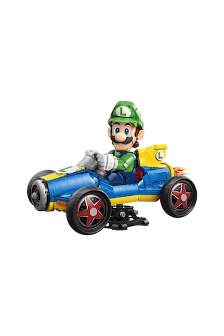 LEGO® Mario Kart™ – Luigi ve Mach 8 72050 - Yetişkinler için Yaratıcı Sergileme Modeli Yapım Seti (2234 Parça)