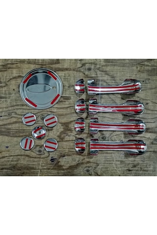 Ford Connect 2009-2014 Krom Kapı Kolu- Depo Kapağı-Kilit Açma Set