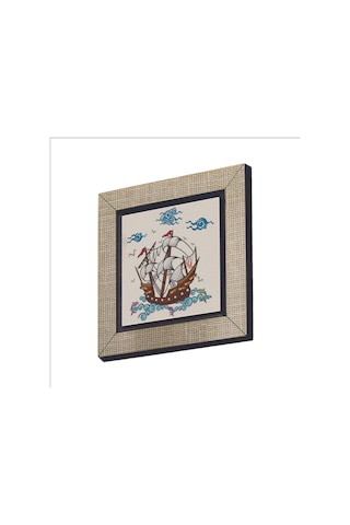Gemi Baskılı Mdf Magnet 7x7 122
