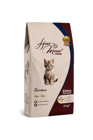 How Meow Yavru Kedi Kuru Maması Tavuklu - 15 Kg