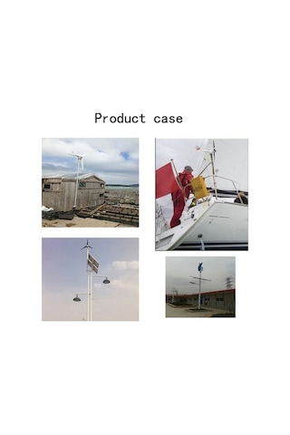 Trendooze 500w Rüzgar Jeneratörü Şarj Cihazı - 12/24v, Otomatik, Led Ekran