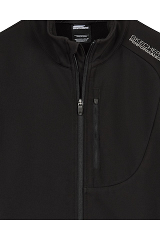 Skechers M Softshell Basıc Jacket Erkek Siyah S2620129-3817