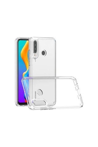 Huawei P30 Lite Kılıf Şeffaf Tam Koruma Sağlayan Premium Tpu Silikon Kapak Ryc/coss Şeffaf