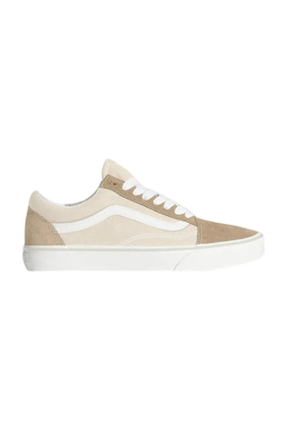 Tommy Hilfiger Old Skool Uniseks Krem Spor Ayakkabı - Vn000d7z