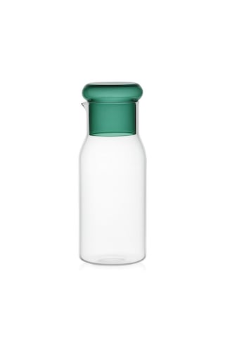 Borosilikat Cam Sürahi/başucu Sürahi, Bardaklı, 950 Ml