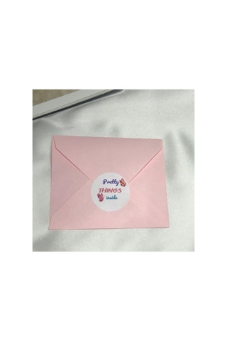 Pretty Things Inside Sticker Mat Etiket Memnuniyet Serisi Adesivo 4 Cm - 40 Adet Çok Renkli