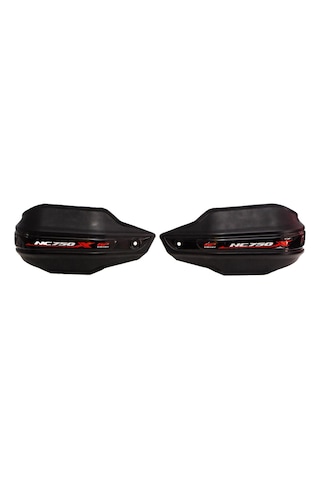 GP Kompozit Honda NC 750 X 2012-2025 Uyumlu Plastik Elcik Koruma Siyah