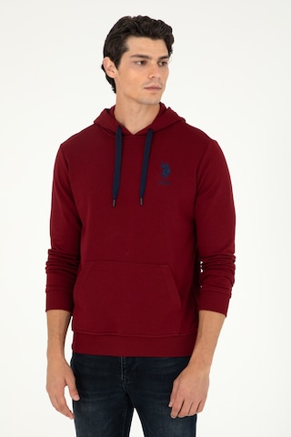 U.s. Polo Assn. Erkek Bordo Sweatshirt 50289059-vr014 Bordo